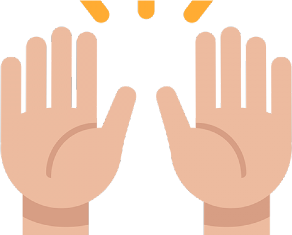 Celebration Emoji Png - Raise Hands Emoji Png (640x480), Png Download