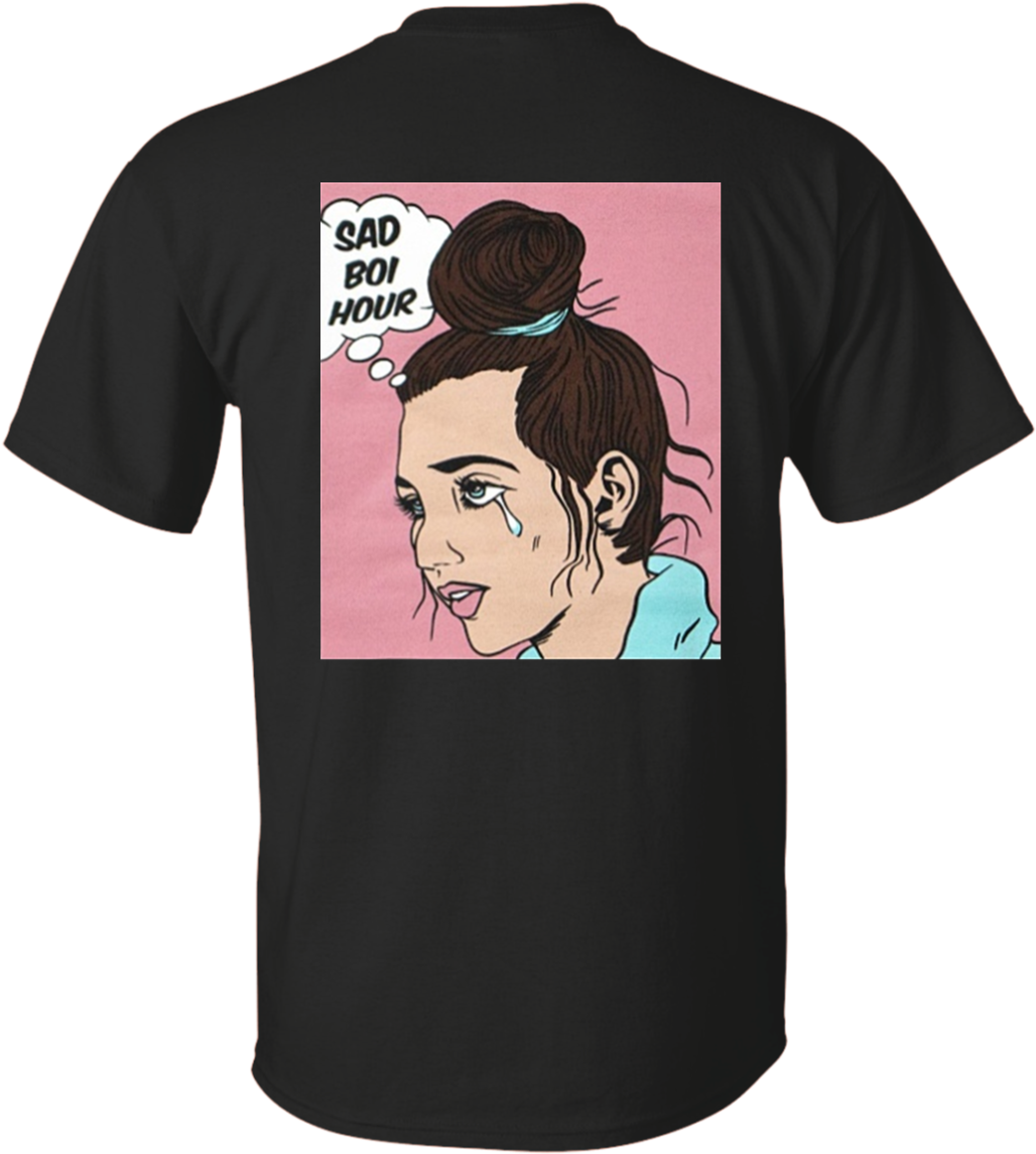 Emma Chamberlain Sad Boi Hour Hoodie (1155x1155), Png Download