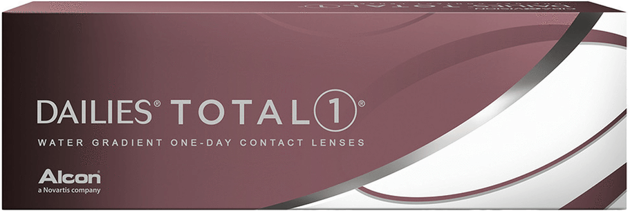 Dailies Total1 Water Gradient Contact Lenses 30box - Kontaktne Sosovky Dailies Total 1 (1024x1024), Png Download