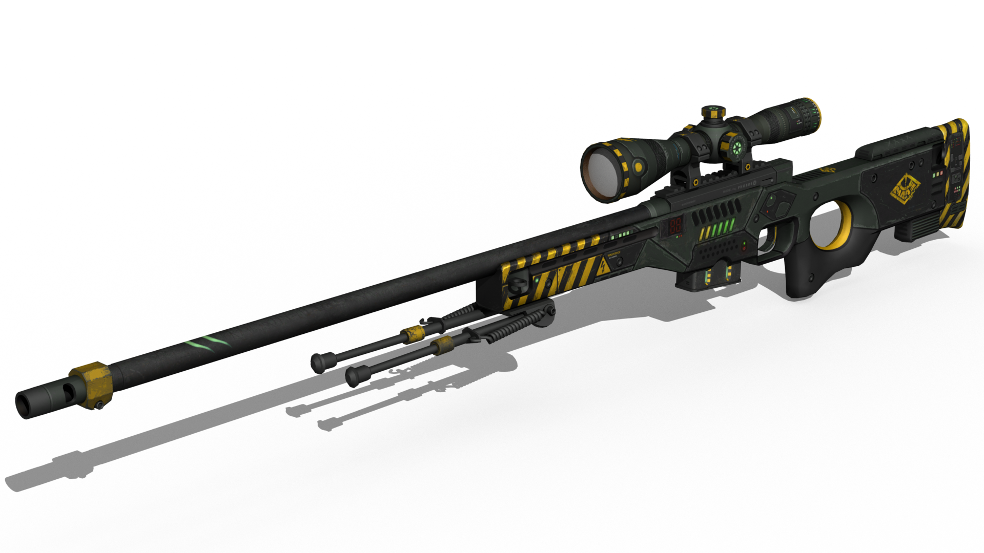 For Counter Strike - Awp Worm God 4k (1920x1080), Png Download