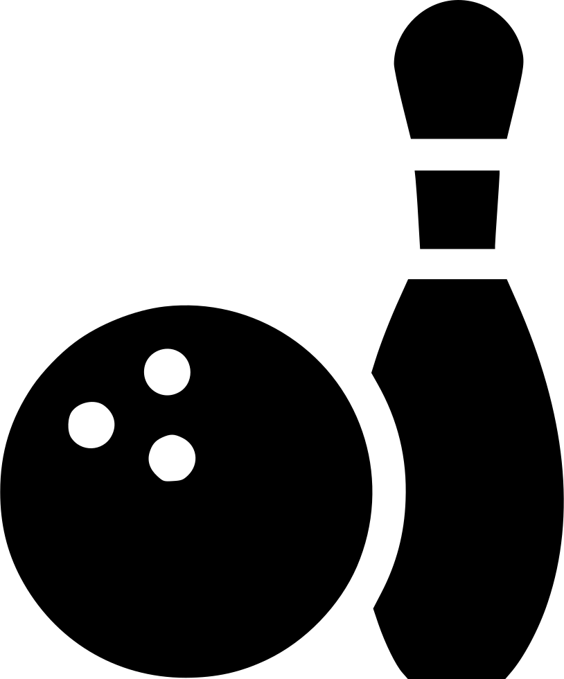 Jpg Royalty Free Png Icon Free Download Onlinewebfonts - Ten-pin Bowling (814x980), Png Download