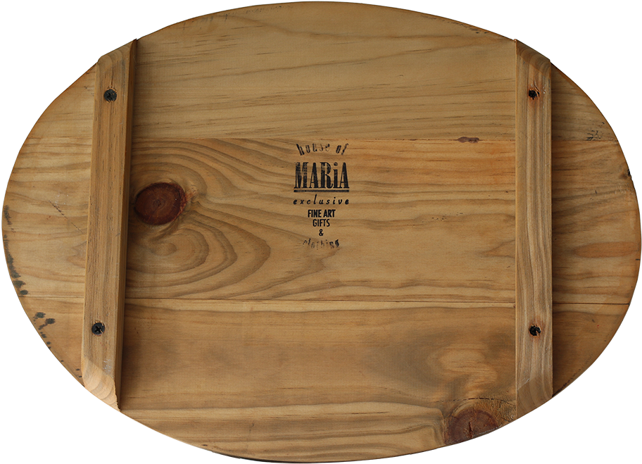 Oval Wooden Board - Plywood (1024x683), Png Download