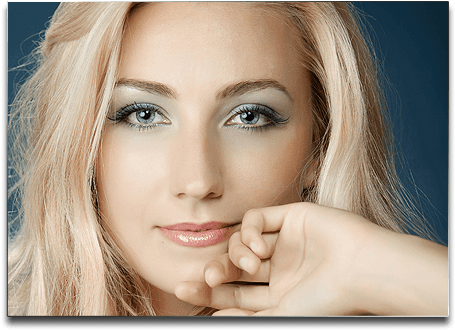 Blonde Model - Girl (970x364), Png Download