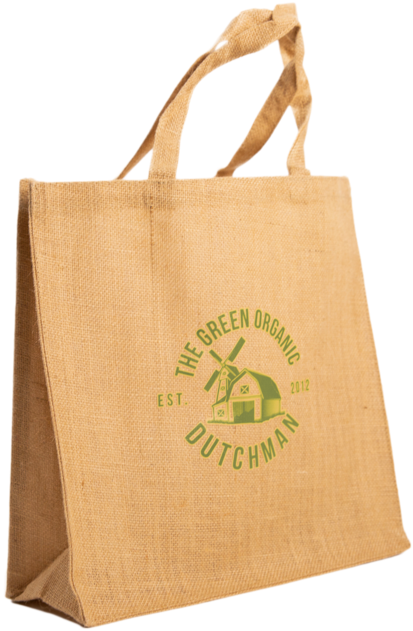 Tgod Laminated Everyday Jute Tote - Tote Bag (700x700), Png Download