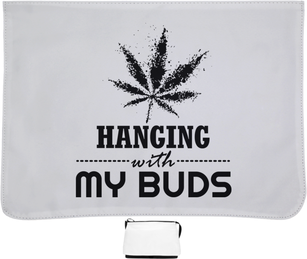 Hanging With My Buds Messenger Bag - Label (1024x1024), Png Download
