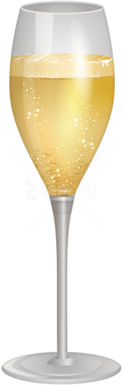 Free Png Download Glass With Champagne Png Images Background - Champagne Stemware (480x1485), Png Download