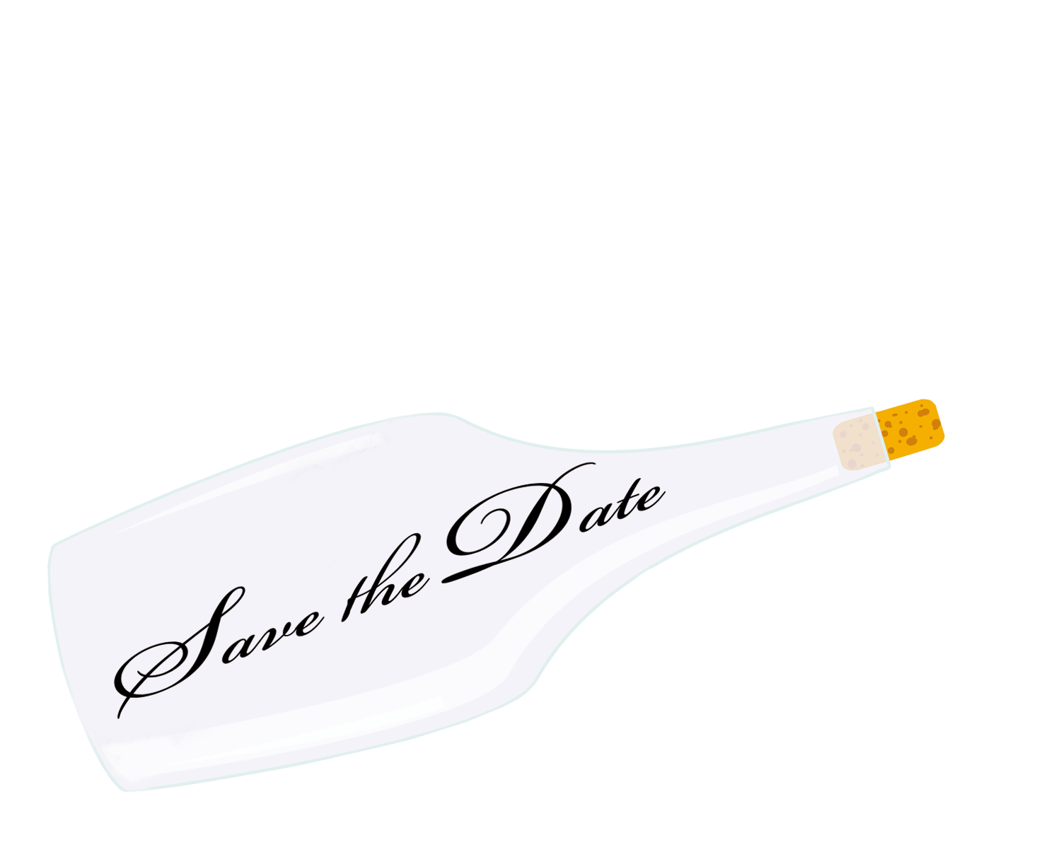 Message On A Bottle On White - Total Beverage Solutions (1500x1205), Png Download