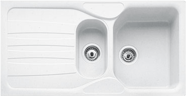 White Franke Sinks - Kitchen Sink (691x691), Png Download