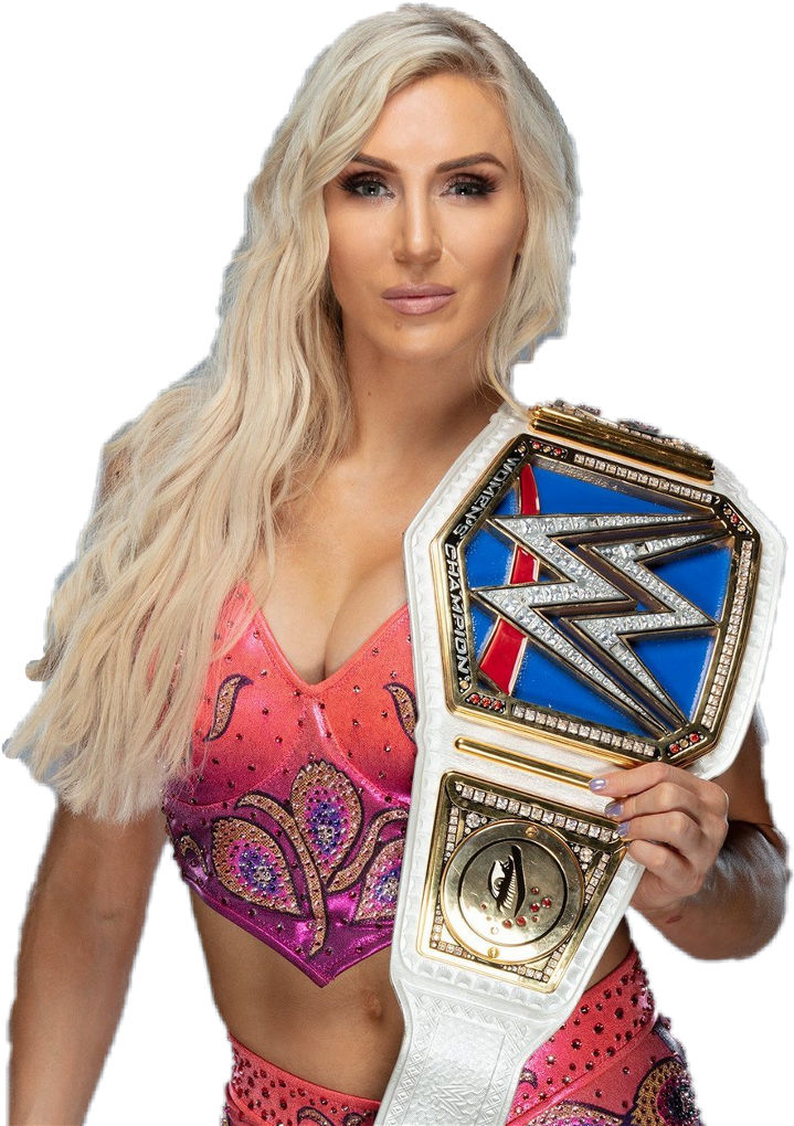 Download Hd Charlotteflair Sticker Charlotte Flair Smackdown Women S Champion Transparent Png Image Nicepng Com