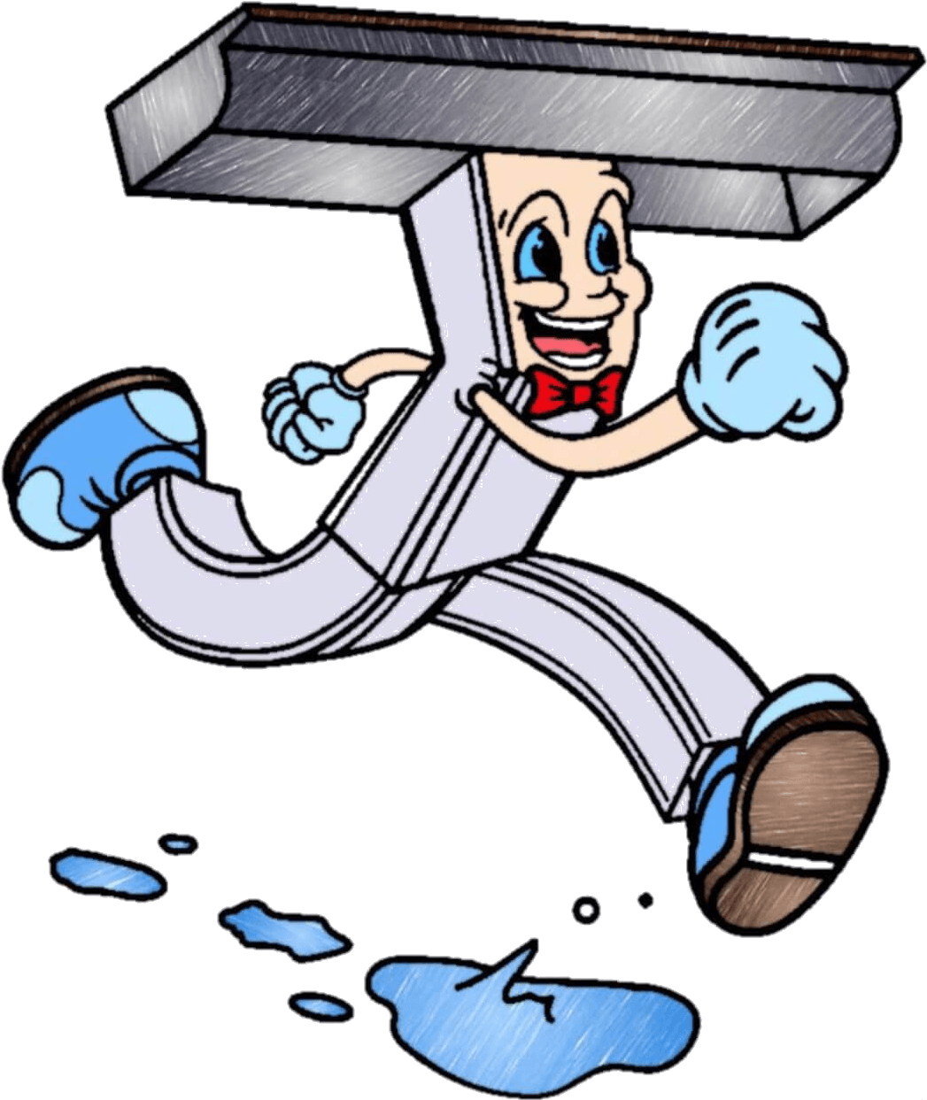 Water A Way Guttering Llc (1125x1344), Png Download