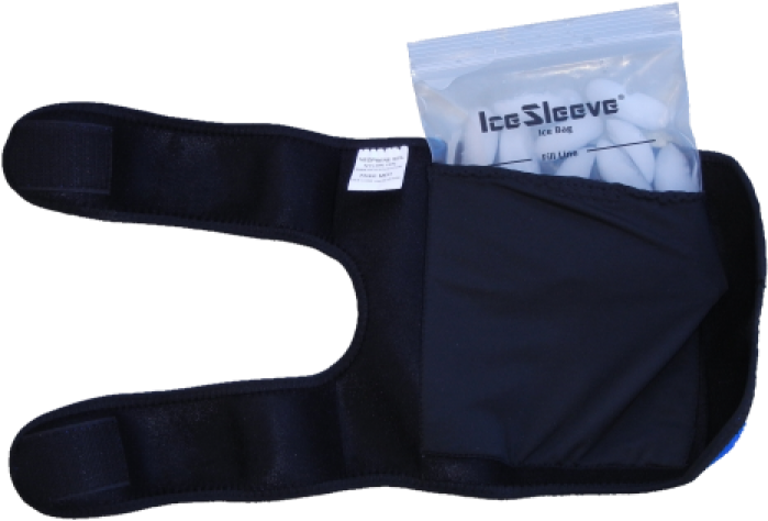 Knee Ice/hot Wrap Icesleeve - Sock (750x750), Png Download
