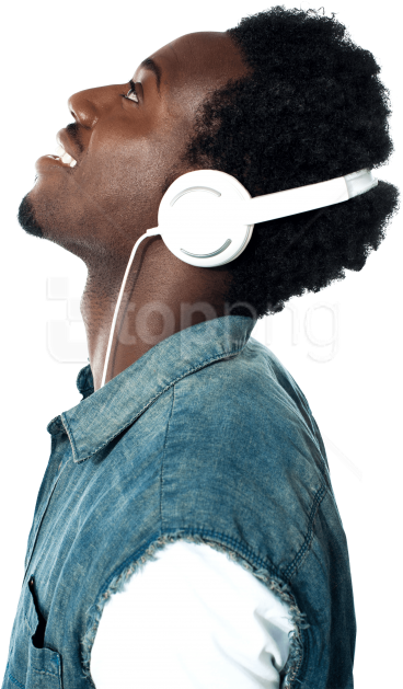 Free Png Download Listening Music Png Images Background - Listening To Music Png (480x650), Png Download