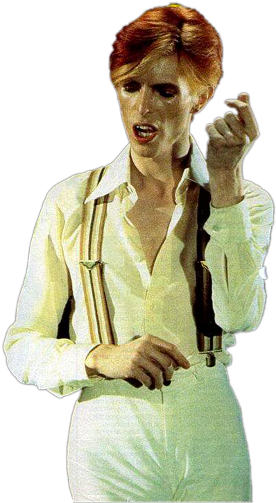 David Bowie Png - Bowie 70s (517x741), Png Download