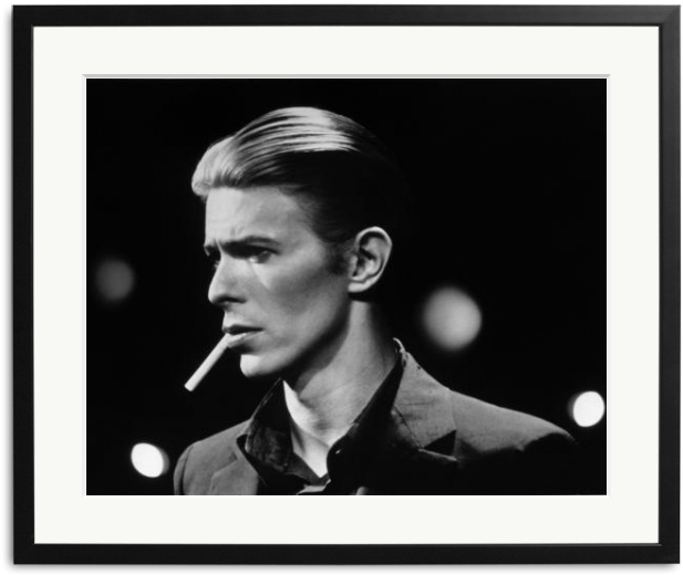 David Bowie Poses For A Publicity Shot For Station - David Bowie Golden Years Single (696x660), Png Download