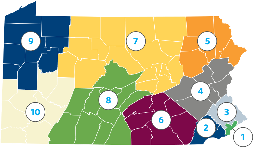 Pennsylvania Association Of Realtors® - Pennsylvania (912x560), Png Download