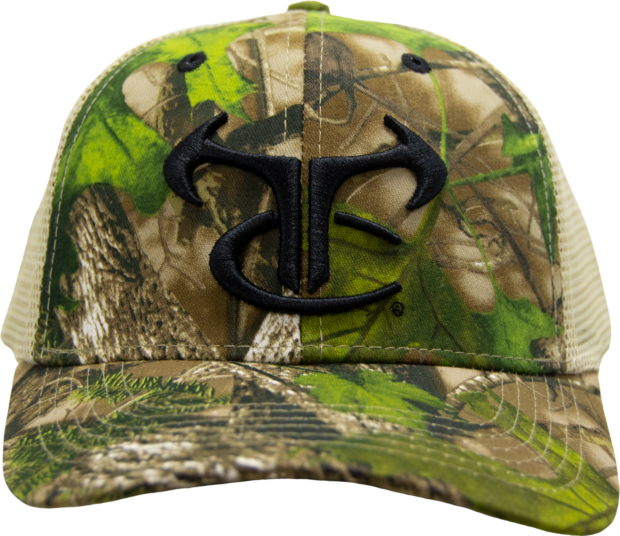 0782 Htc Green Truetimber Logo Ball Cap W/ Tan Mesh - Baseball Cap (1800x1200), Png Download