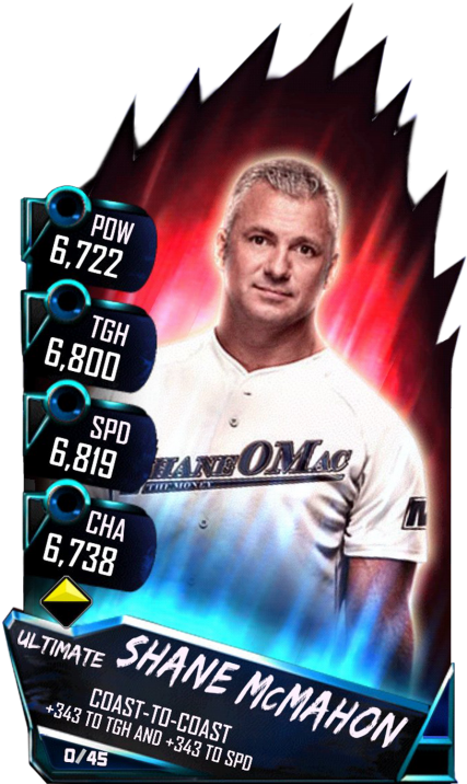 Supercard Shanemcmahon S3 Ultimate Ringdom - Wwe Supercard Shane Mcmahon (456x720), Png Download