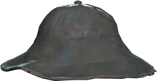 Old Fisherman's Hat - Leather (731x433), Png Download