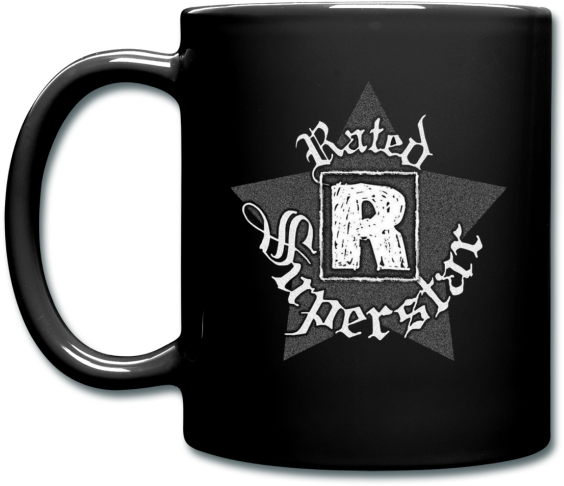 R Rated Png - Mug Black Design (650x650), Png Download