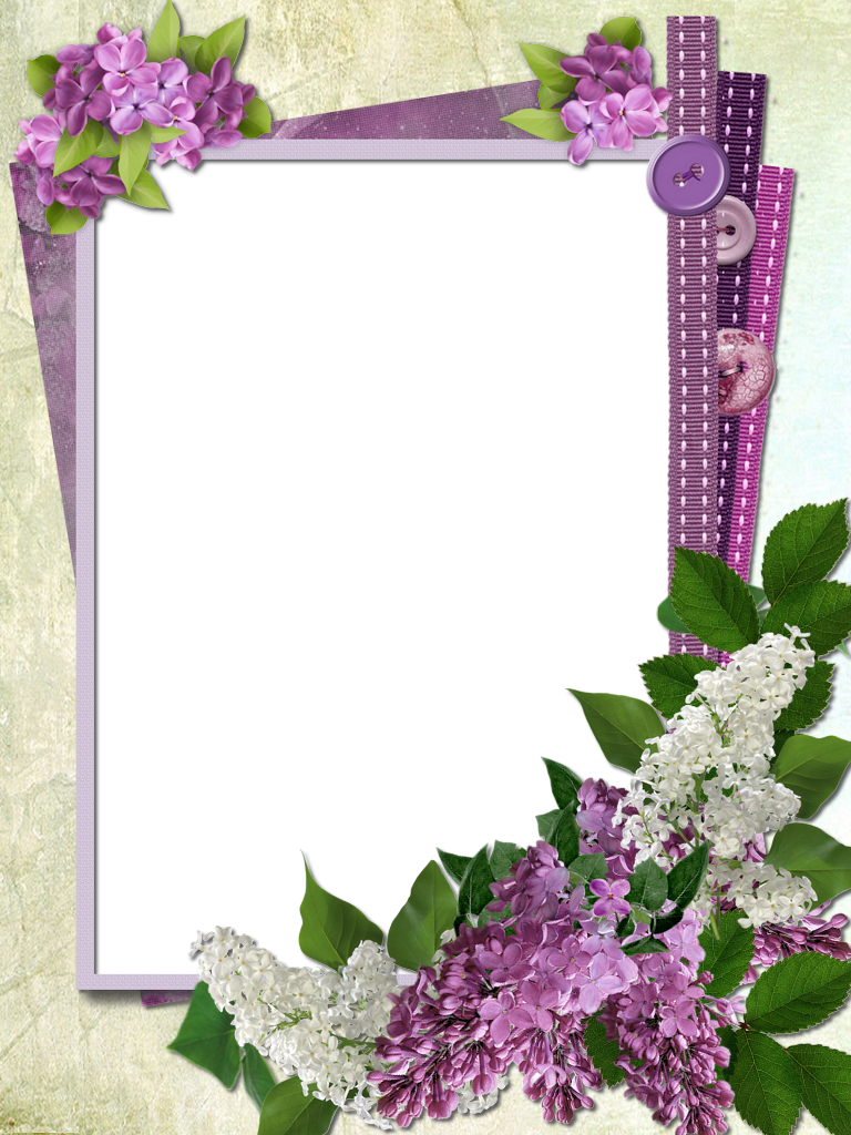 Transparent Spring Frame Download Flower Frame, My Spring, Stationary, Frames, Background ...