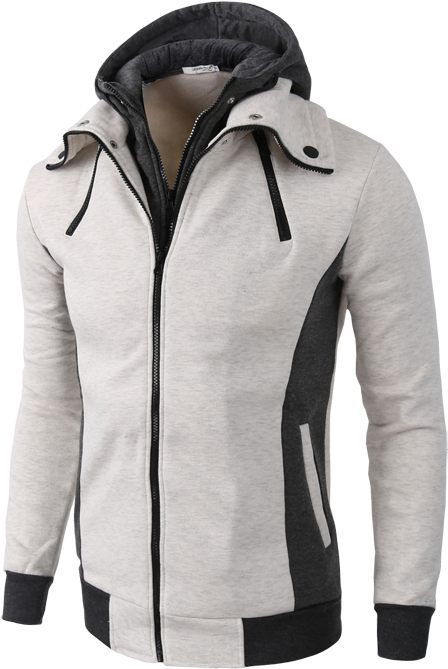 Men's Autumn Winter Warm Casual Zipper Long Sleeve - Herren Jacken Herbst 2018 (790x790), Png Download