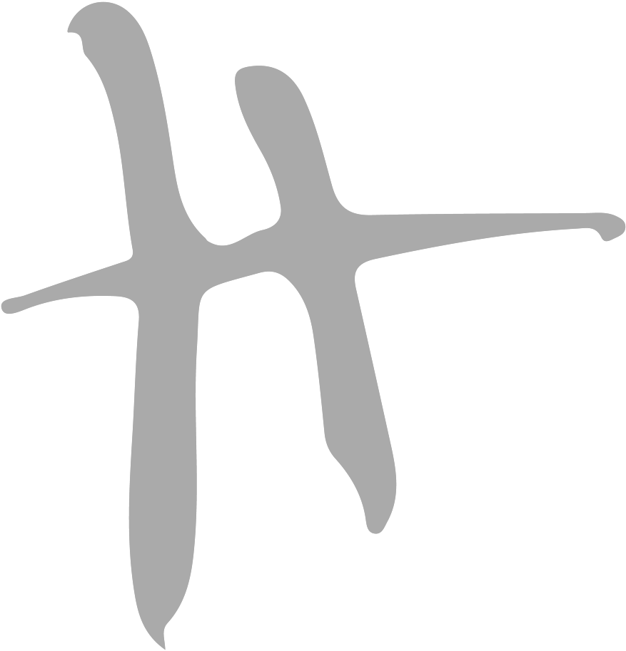 H Grey-01 (1000x1000), Png Download