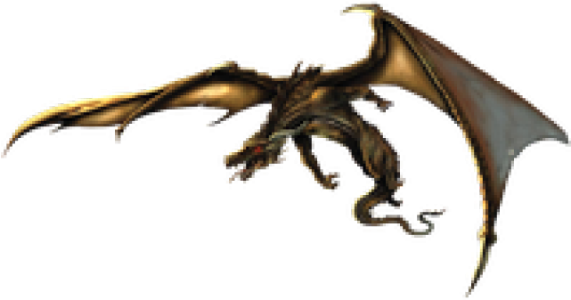 Free To Use Dragon (640x480), Png Download
