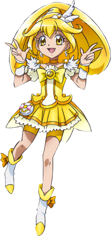 Cure Peace - Smile Precure (640x960), Png Download