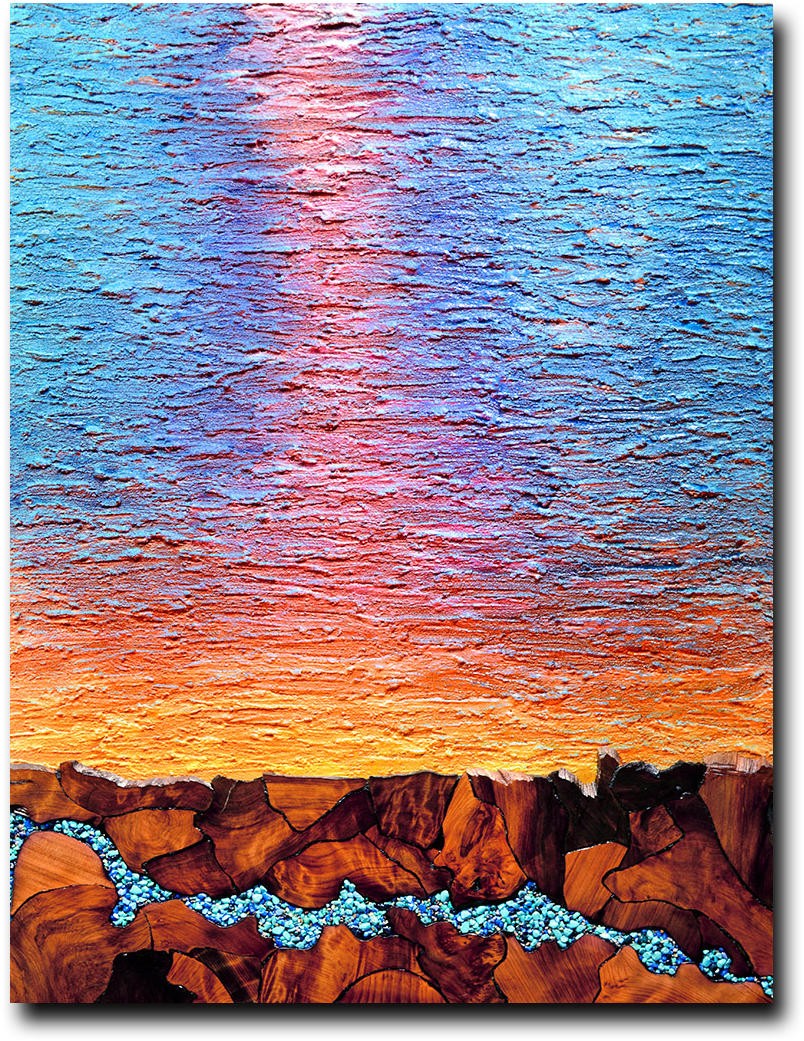 Frasca Halliday Earth At Peace Exposures International (853x1090), Png Download