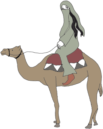 Camel - Naked Girl And Camel Hump (450x450), Png Download