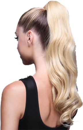 Wrap Around Ponytail Hair Extension - Ponytail Png (450x450), Png Download