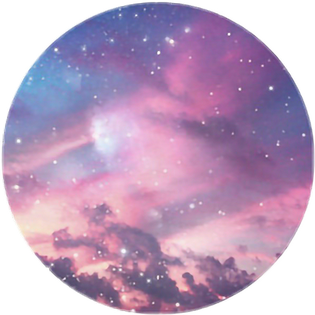 Download HD Tumblr Circle Png Graphic - Pastel Galaxy Circle Transparent  PNG Image - NicePNG.com, image size:1024x1024