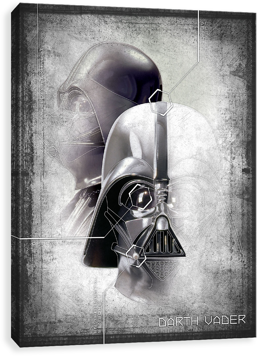 Vader Mechanical - Star Wars - Aluminium Drinkbeker - 500 Ml - Zilver/zwart (1280x1280), Png Download