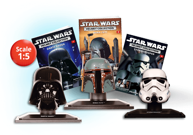 Star Wars Helmets - Star Wars Helmet Collection Australia (637x455), Png Download