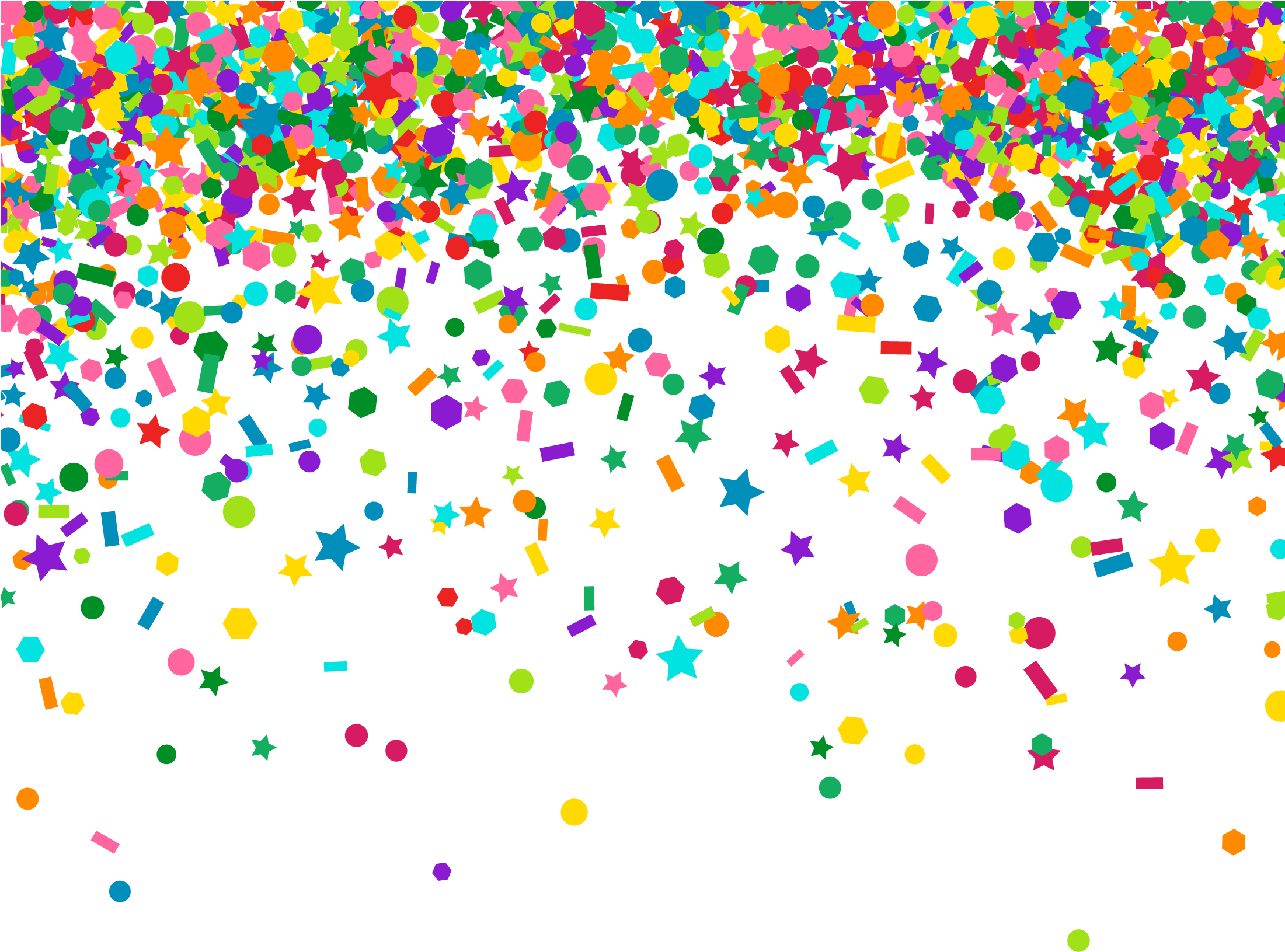 Download Confetti Background - Falling Confetti Dot Background - HD