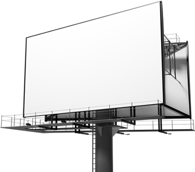 Signs Lighting Philadelphia Id - Transparent Billboard Png (449x353), Png Download