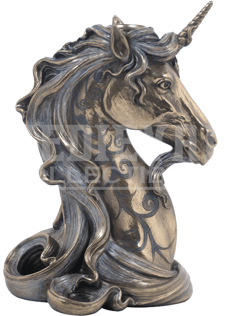 Unicorn Head Candle Holder - Unicorn Candle Holder (688x688), Png Download
