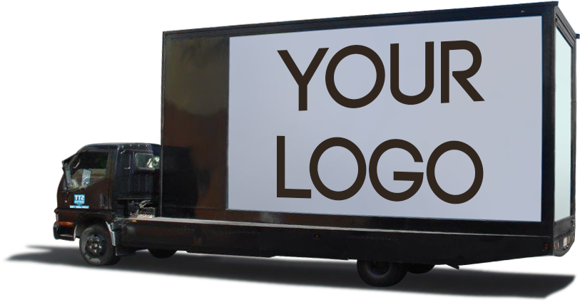 Mobile Billboard Marketing On The Gold Coast - Mobile Billboard (830x445), Png Download