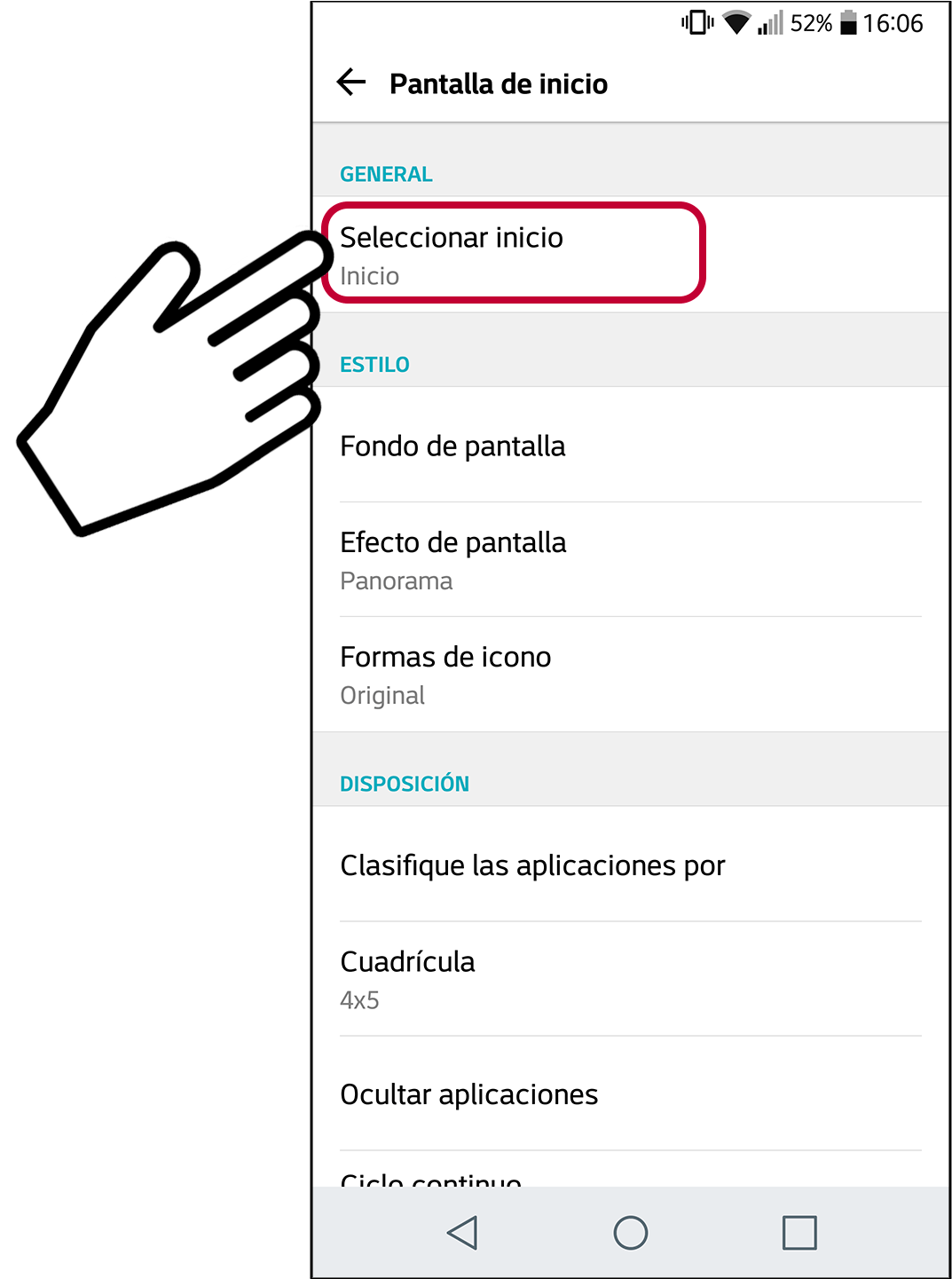 Lg G6 Cajon Aplicaciones Inicio - Lg G6 (1440x1440), Png Download