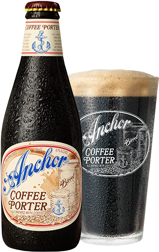 Anchor Coffee Porter - Anchor Brewing Brekles Brown Ale - 12 Fl Oz Bottle (333x633), Png Download