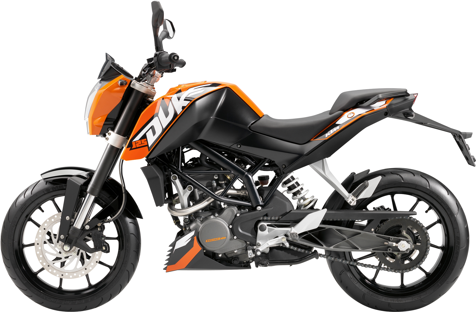 Ktm 125 Duke Png Image - Ktm Duke 125 2012 (1927x1263), Png Download