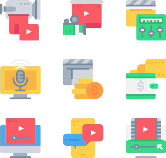 Video Production (600x564), Png Download