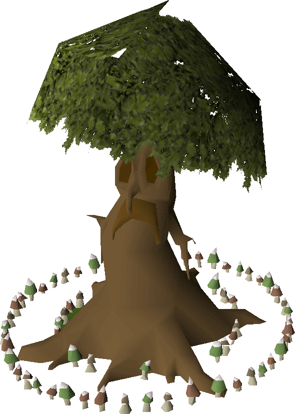 Spiritual Fairy Tree - Spirit Tree Osrs (590x828), Png Download