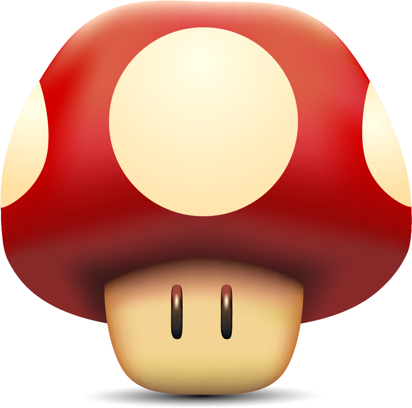Vector Mushroom Mashroom - Mushroom (827x846), Png Download