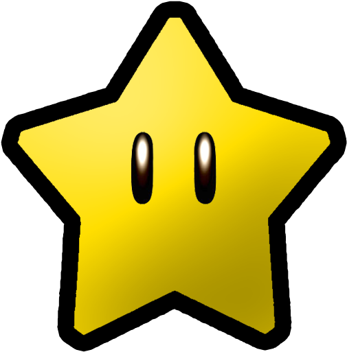 Mushroom Clipart Nintendo - Moving Pictures Of A Star (600x600), Png Download