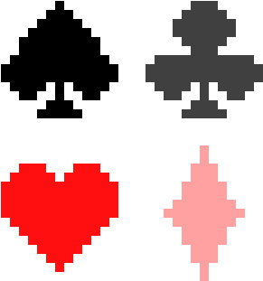 Card Suits - Jean-paul Rouve (380x350), Png Download