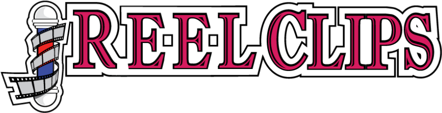 Reel Clips Barber Shop (918x250), Png Download