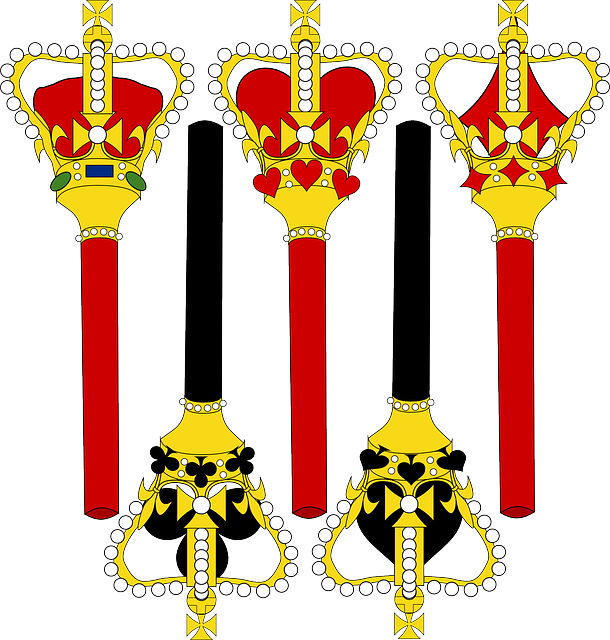 Stick, Card, Style, Staff, Pole, Suits, Sceptre - King Staff Clipart (610x640), Png Download