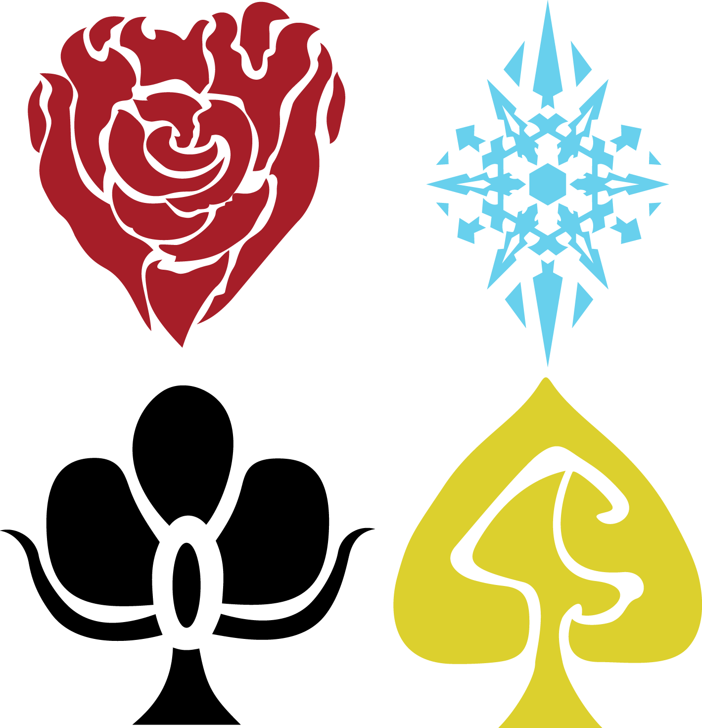 Cards So I Used Pictures I Found On Google For Recreating - Ruby Rose (1419x1471), Png Download