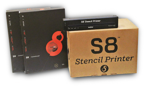 S8 Stencil Printer (500x350), Png Download